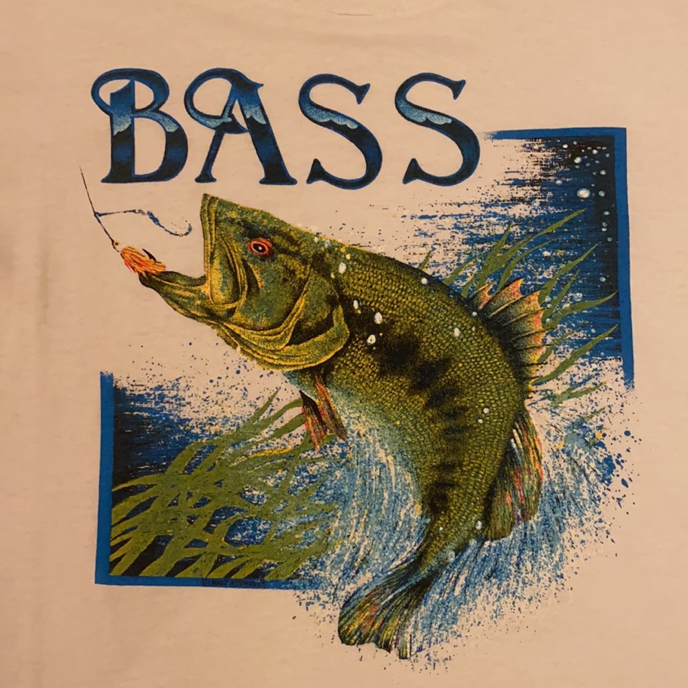Vintage Bass Tee - Picture 2 of 4